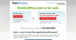 Desktop Screenshot of nickonwine.com